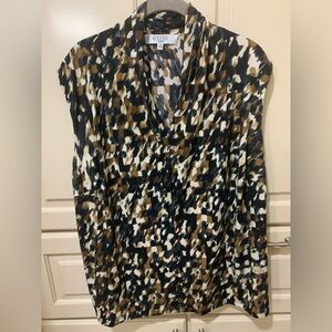 Plus size Kasper Separates sleeveless v-neck blouse